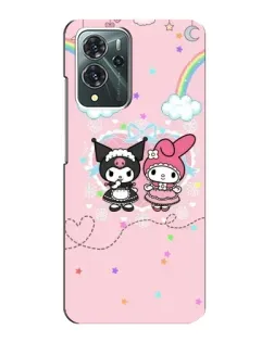 Чехол для ZTE Blade V40 Pro с картинкой «My Melody и Kuromi»