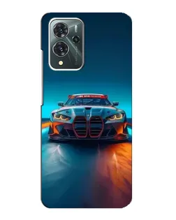 Чехол для ZTE Blade V40 Pro с картинкой «BMW — огни неона» Чехол для ZTE Blade V40 Pro с картинкой «BMW — огни неона»