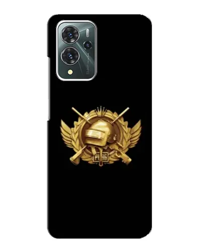Чехол для ZTE Blade V40 Pro с картинкой «PUBG — оранжевый градиент»