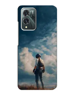 Чехол для ZTE Blade V40 Pro с картинкой «Герой PUBG на скале» Чехол для ZTE Blade V40 Pro с картинкой «Герой PUBG на скале»