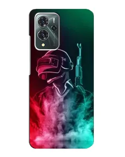Чехол для ZTE Blade V40 Pro с картинкой «PUBG — огненный воин» Чехол для ZTE Blade V40 Pro с картинкой «PUBG — огненный воин»