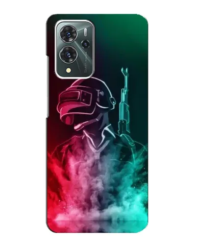 Чехол для ZTE Blade V40 Pro с картинкой «PUBG — огненный воин»