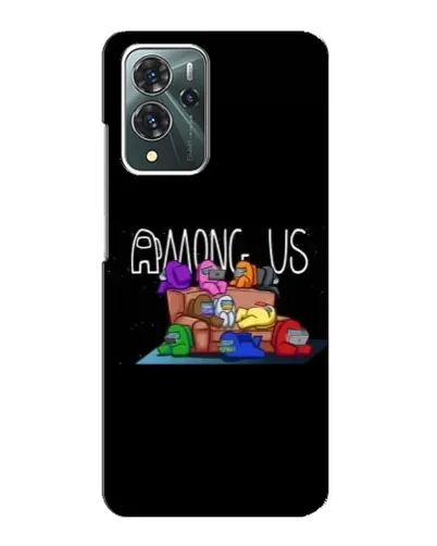 Чехол для ZTE Blade V40 Pro с картинкой «Логотип Among Us» Чехол для ZTE Blade V40 Pro с картинкой «Логотип Among Us»