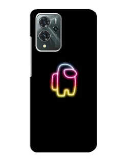 Чехол для ZTE Blade V40 Pro с картинкой «Among Us градиент» Чехол для ZTE Blade V40 Pro с картинкой «Among Us градиент»