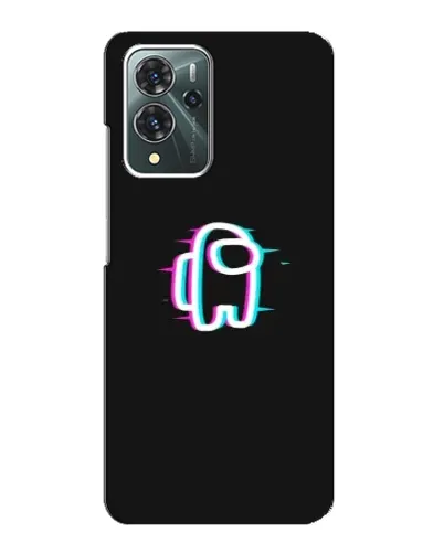 Чехол для ZTE Blade V40 Pro с картинкой «Among Us неон» Чехол для ZTE Blade V40 Pro с картинкой «Among Us неон»
