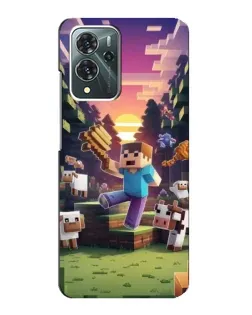 Чохол для ZTE Blade V40 Pro з картинкою «Стів на фермі» Чохол для ZTE Blade V40 Pro з картинкою «Стів на фермі»