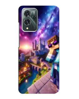 Чохол для ZTE Blade V40 Pro з картинкою «Стів та космос» Чохол для ZTE Blade V40 Pro з картинкою «Стів та космос»