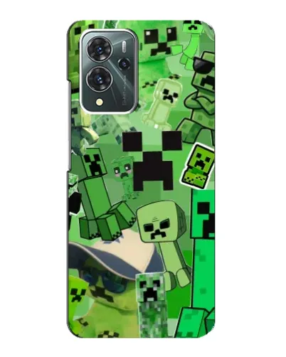 Чехол для ZTE Blade V40 Pro с картинкой «Криперы Minecraft» Чехол для ZTE Blade V40 Pro с картинкой «Криперы Minecraft»