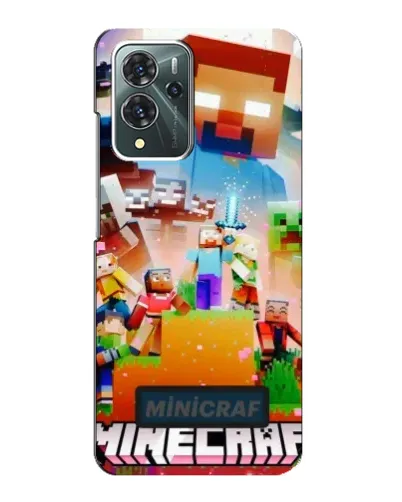 Чехол для ZTE Blade V40 Pro с картинкой «Minecraft герои игры» Чехол для ZTE Blade V40 Pro с картинкой «Minecraft герои игры»