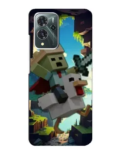 Чохол для ZTE Blade V40 Pro з картинкою «Стів та гусь» Чохол для ZTE Blade V40 Pro з картинкою «Стів та гусь»