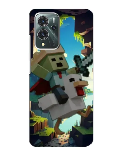 Чехол для ZTE Blade V40 Pro с картинкой «Стив и гусь» Чехол для ZTE Blade V40 Pro с картинкой «Стив и гусь»