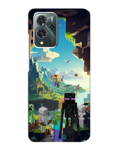 Чехол для ZTE Blade V40 Pro с картинкой «Эндермен в лесу» Чехол для ZTE Blade V40 Pro с картинкой «Эндермен в лесу»