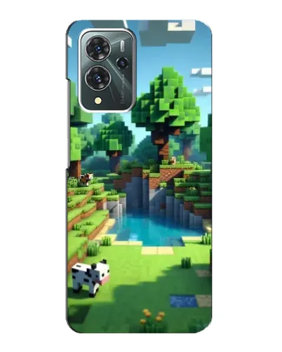 Чехол для ZTE Blade V40 Pro с картинкой «Minecraft летний день» Чехол для ZTE Blade V40 Pro с картинкой «Minecraft летний день»