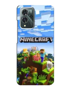 Чохол для ZTE Blade V40 Pro з картинкою «Minecraft класичний світ»