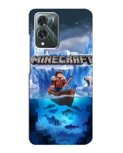 Чехол для ZTE Blade V40 Pro с картинкой «Minecraft ледяной мир» Чехол для ZTE Blade V40 Pro с картинкой «Minecraft ледяной мир»