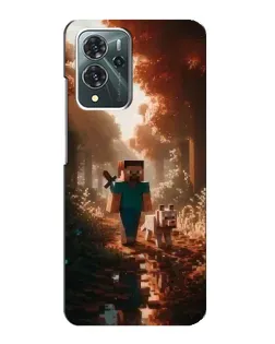 Чохол для ZTE Blade V40 Pro з картинкою «Стів у лісі»