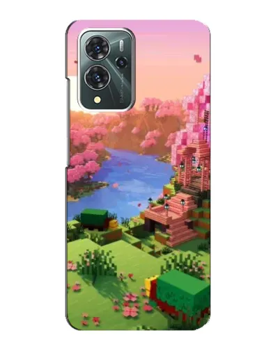 Чехол для ZTE Blade V40 Pro с картинкой «Розовое дерево Minecraft» Чехол для ZTE Blade V40 Pro с картинкой «Розовое дерево Minecraft»