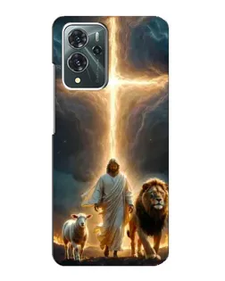 Чехол для ZTE Blade V40 Pro с картинкой «Лев Иуды и Свет» Чехол для ZTE Blade V40 Pro с картинкой «Лев Иуды и Свет»