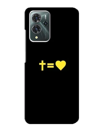 Чехол для ZTE Blade V40 Pro с картинкой «Сердце и Крест» Чехол для ZTE Blade V40 Pro с картинкой «Сердце и Крест»