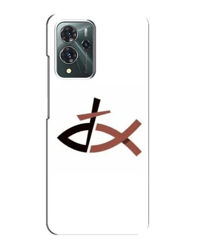 Чехол для ZTE Blade V40 Pro с картинкой «Рыба и крест» Чехол для ZTE Blade V40 Pro с картинкой «Рыба и крест»