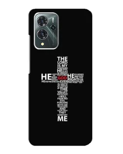Чехол для ZTE Blade V40 Pro с картинкой «Текстовый крест»