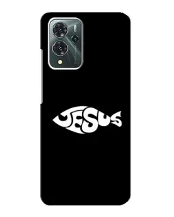 Чехол для ZTE Blade V40 Pro с картинкой «Рыба Jesus»