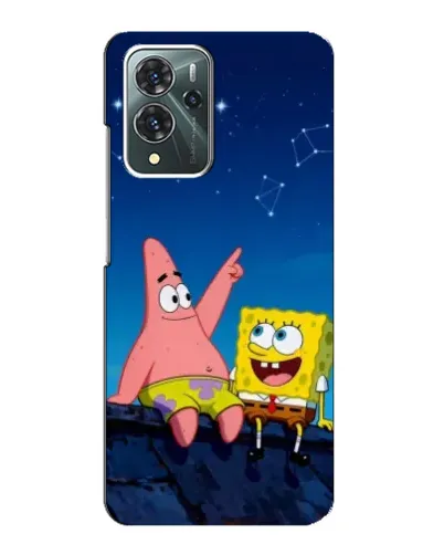 Чехол для ZTE Blade V40 Pro с картинкой «Губка Боб и Патрик ночью» Чехол для ZTE Blade V40 Pro с картинкой «Губка Боб и Патрик ночью»