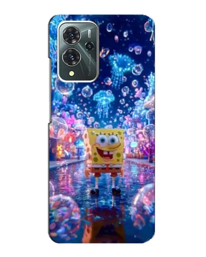 Чехол для ZTE Blade V40 Pro с картинкой «Неоновый океан» Чехол для ZTE Blade V40 Pro с картинкой «Неоновый океан»