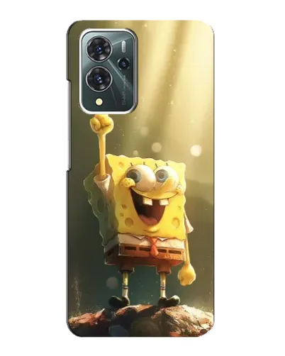 Чехол для ZTE Blade V40 Pro с картинкой «Сияющий Спанч Боб» Чехол для ZTE Blade V40 Pro с картинкой «Сияющий Спанч Боб»
