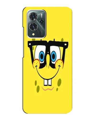 Чехол для ZTE Blade V40 Pro с картинкой «Минималистичный Спанч Боб» Чехол для ZTE Blade V40 Pro с картинкой «Минималистичный Спанч Боб»