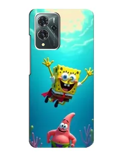 Чехол для ZTE Blade V40 Pro с картинкой «Спанч Боб под водой»