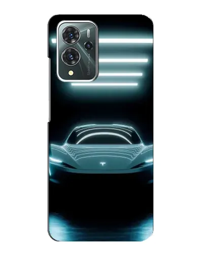 Чехол для ZTE Blade V40 Pro с картинкой «Tesla в неоне» Чехол для ZTE Blade V40 Pro с картинкой «Tesla в неоне»