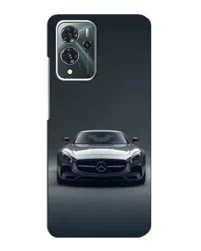 Чехол для ZTE Blade V40 Pro с картинкой «Mercedes на черном»