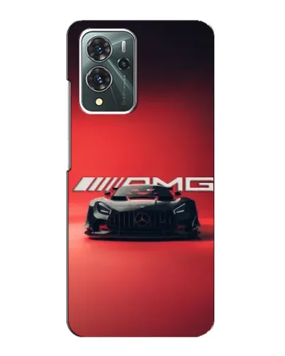 Чехол для ZTE Blade V40 Pro с картинкой «Mercedes AMG — красная линия»