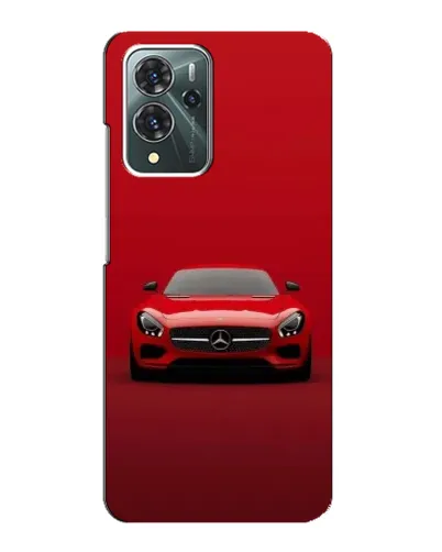 Чехол для ZTE Blade V40 Pro с картинкой «Красный Mercedes AMG»