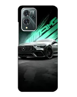 Чехол для ZTE Blade V40 Pro с картинкой «Темный Mercedes AMG»