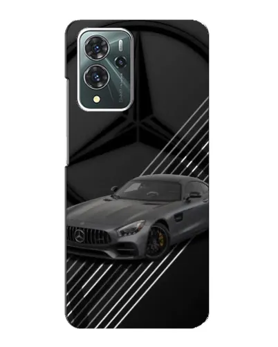Чехол для ZTE Blade V40 Pro с картинкой «Mercedes AMG — графика»