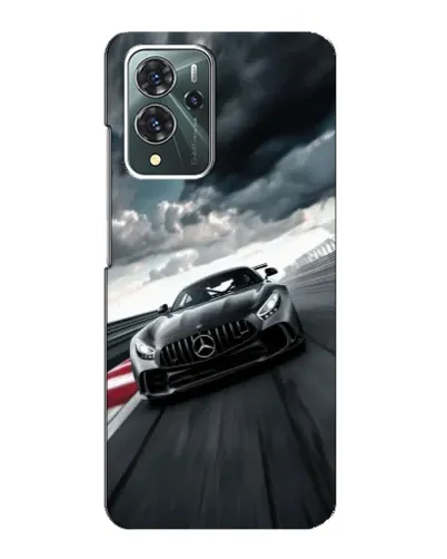 Чехол для ZTE Blade V40 Pro с картинкой «Гоночный Mercedes AMG»