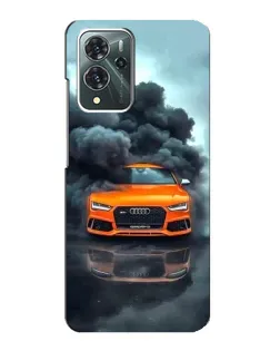 Чехол для ZTE Blade V40 Pro с картинкой «Audi в облаках дыма» Чехол для ZTE Blade V40 Pro с картинкой «Audi в облаках дыма»