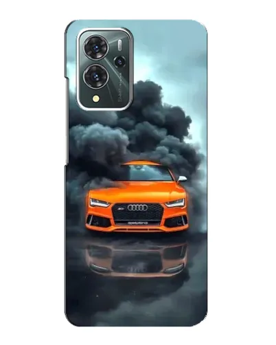 Чехол для ZTE Blade V40 Pro с картинкой «Audi в облаках дыма» Чехол для ZTE Blade V40 Pro с картинкой «Audi в облаках дыма»