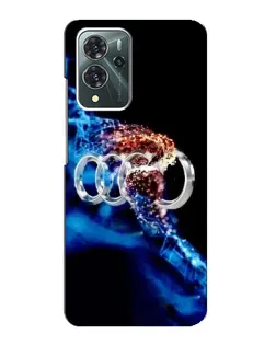 Чехол для ZTE Blade V40 Pro с картинкой «Энергия лого Audi» Чехол для ZTE Blade V40 Pro с картинкой «Энергия лого Audi»