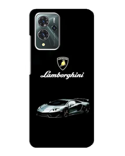 Чехол для ZTE Blade V40 Pro с картинкой «Логотип Lamborghini классика»