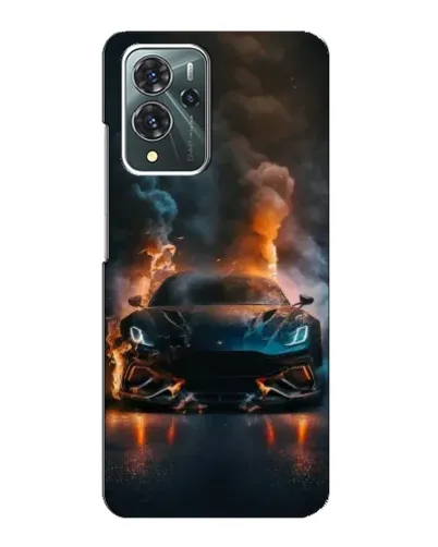 Чехол для ZTE Blade V40 Pro с картинкой «Lamborghini дымная эстетика»