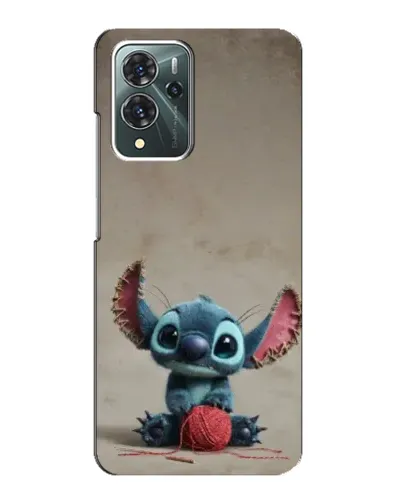 Чехол для ZTE Blade V40 Pro с картинкой «Стич на коричневом фоне» Чехол для ZTE Blade V40 Pro с картинкой «Стич на коричневом фоне»