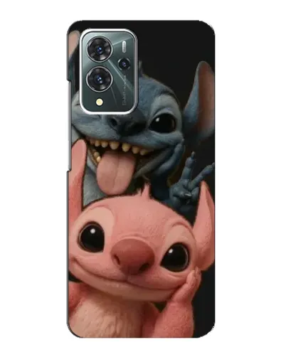 Чехол для ZTE Blade V40 Pro с картинкой «Стич и Ангел» Чехол для ZTE Blade V40 Pro с картинкой «Стич и Ангел»