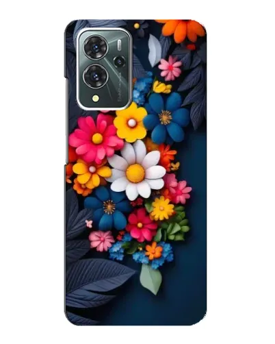 Чехол для ZTE Blade V40 Pro с картинкой «Цветочная феерия»