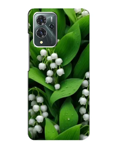 Чехол для ZTE Blade V40 Pro с картинкой «Ландыши в зелени»