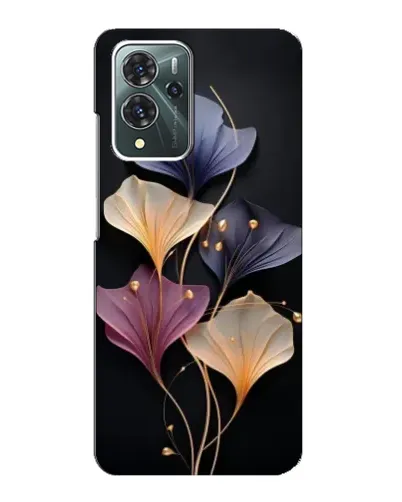 Чехол для ZTE Blade V40 Pro с картинкой «Лиловые цветы грации»