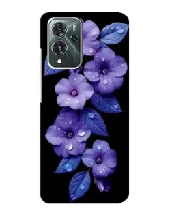Чохол для ZTE Blade V40 Pro з картинкою «Фіолетові квіти з росою» Чохол для ZTE Blade V40 Pro з картинкою «Фіолетові квіти з росою»