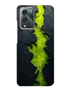 Чехол для ZTE Blade V40 Pro с картинкой «Салатовый разлом скалы» Чехол для ZTE Blade V40 Pro с картинкой «Салатовый разлом скалы»